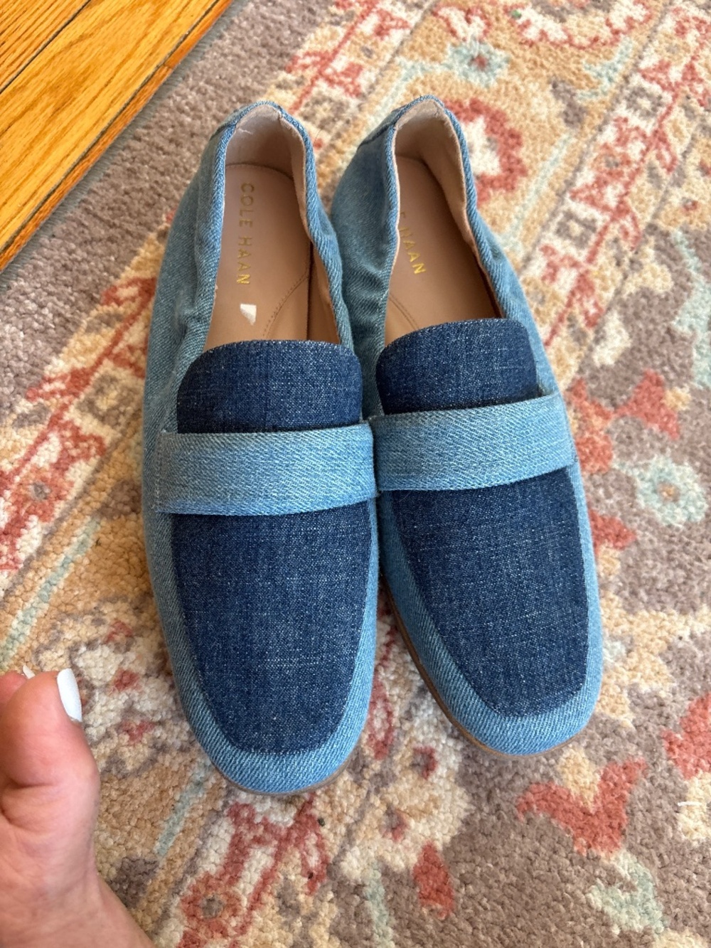Coke hasn’t Trinnie loafers